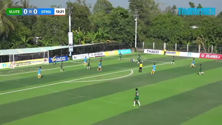 Highlight Trường ĐH Sư phạm Kỹ thuật Vĩnh Long (VLUTE) 0-1 Trường ĐH Đồng Tháp (DTHU): Nỗ lực được đền đáp