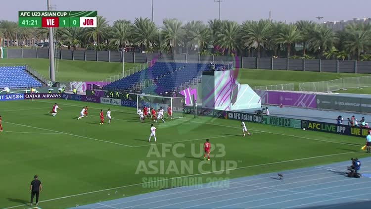 Highlight U.23 Việt nam 2-0 U.23 Jordan: Mỹ mãn trận ra quân