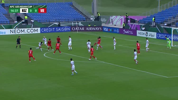 Highlight U.23 Việt Nam 2-1 U.23 Kyrgyzstan: Chiến thắng nghẹt thở tới phút chót