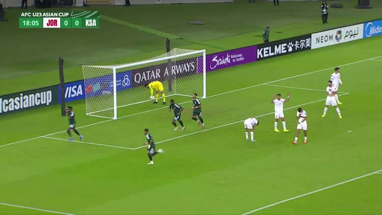 Highlight U.23 Ả Rập Xê Út 2-3 U.23 Jordan: Chủ nhà thua sốc