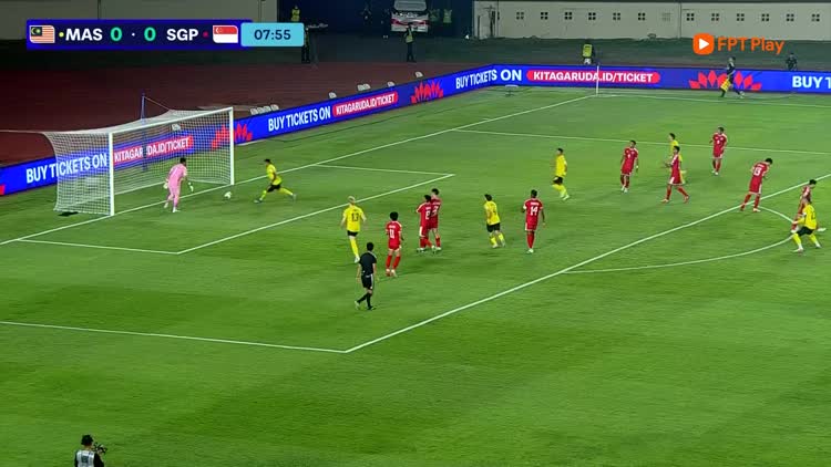 Highlight đội tuyển Malaysia 6-0 Singapore: Đại diện đầu tiên tranh HCĐ