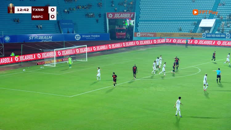 Highlight CLB Nam Định 1-1 Ninh Bình: Hoàng Đức ghi bàn, Mạnh Quỳnh cứu chủ nhà thoát thua