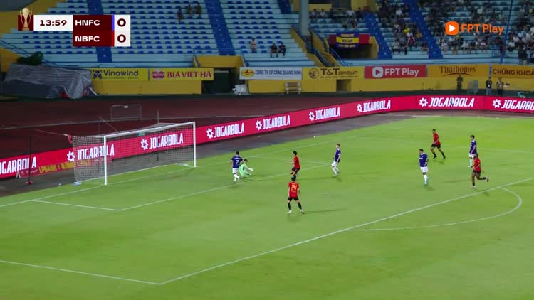 Highlight CLB Hà Nội 2-1 CLB Ninh Bình: Faurand lập siêu phẩm phút 90+2, ngược dòng nghẹt thở