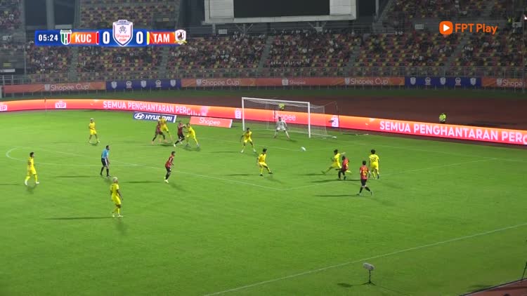 Highlight Kuching City FC 2-2 Tampines Rovers FC: Chào sân ấn tượng