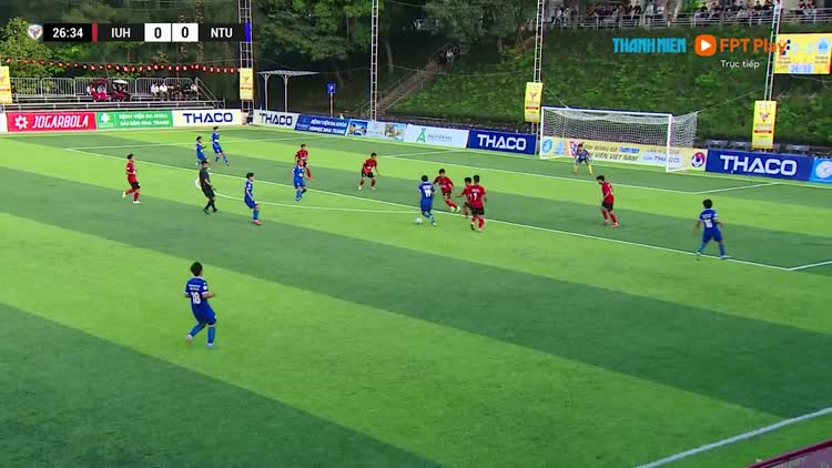 Highlight Trường ĐH Nha Trang 1-1 Trường ĐH Công nghiệp TP.HCM: Rượt đuổi kịch tính