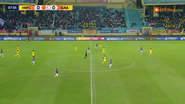 Highlight CLB SLNA 0-3 CLB Hà Nội: Hoàng Hên, Hai Long quá xuất sắc