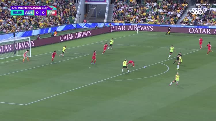 Highlight tứ kết đội tuyển nữ Úc 2-1 Triều Tiên: Chủ nhà vào bán kết