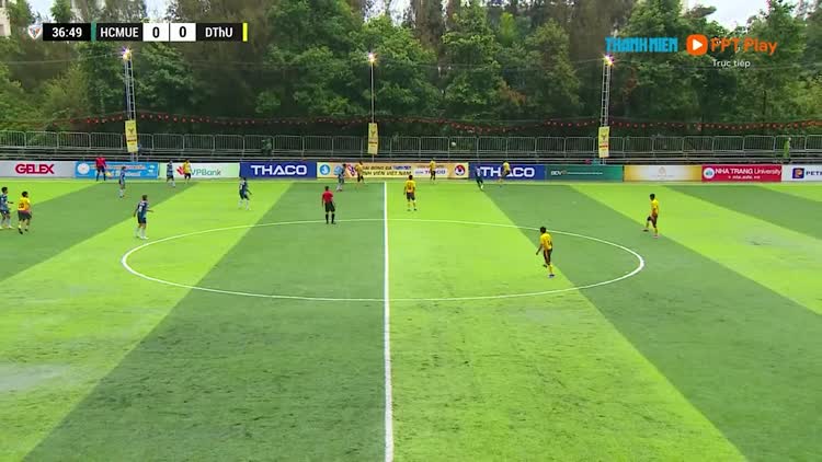 Hightlight Trường ĐH Sư phạm TP.HCM 1-3 Trường ĐH Đồng Tháp: Chiến thắng kiên cường dưới mưa