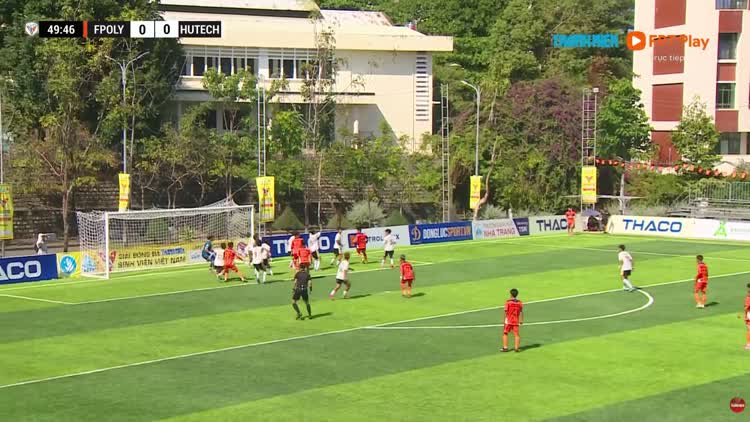 Highlight Trường CĐ FPT Polytechnic 0-0 (4-5) Trường ĐH Công nghệ TP.HCM: Bản lĩnh trên chấm luân lưu