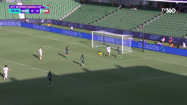 Highlight đội tuyển nữ Bangladesh 0-4 Uzbekistan: Chính thức giành vé tứ kết