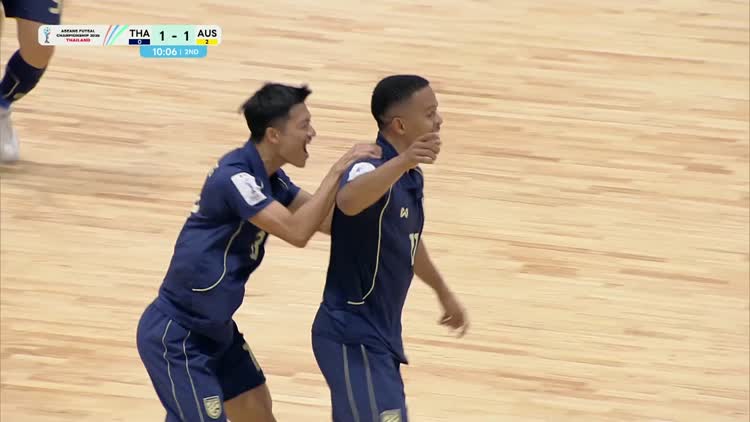 Highlight đội tuyển Thái Lan 4-3 Úc: Chủ nhà vào chung kết futsal Đông Nam Á 2026
