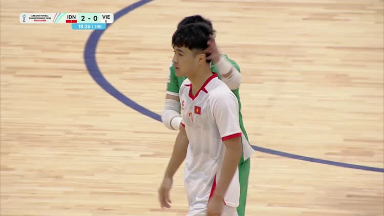 Highlight bán kết đội tuyển Việt Nam 2-3 Indonesia: Thất bại đáng tiếc, lỡ hẹn chung kết futsal Đông Nam Á