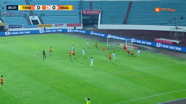 Highlight Nam Định 1-2 HAGL: Siêu phẩm định đoạt trận đấu