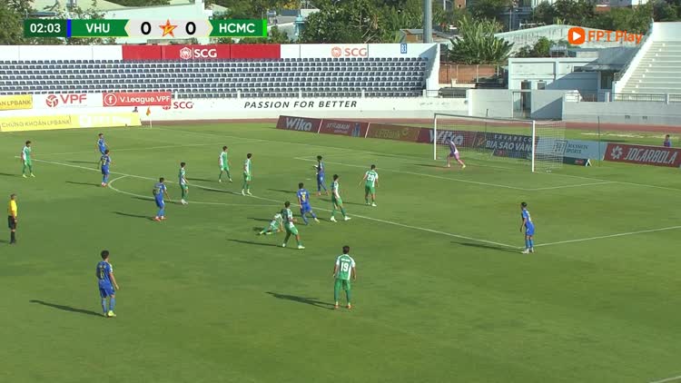 Highlight ĐH Văn Hiến 1-1 CLB TP.HCM: Chia điểm kịch tính