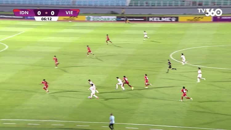 Highlight U.17 Indonesia 0-0 U.17 Việt Nam: Vào bán kết với ngôi nhất bảng