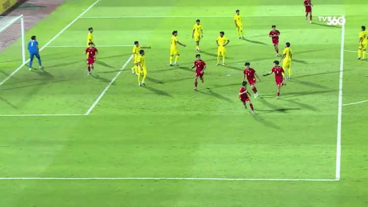 Highlight U.17 Việt Nam 3-0 U.17 Malaysia: Chức vô địch thuyết phục