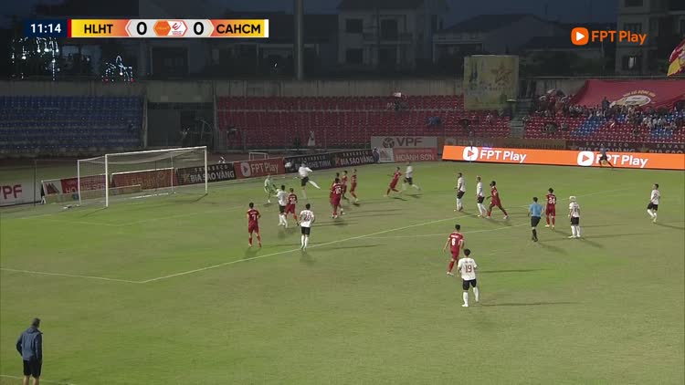 Highlight CLB Hà Tĩnh 0-1 CLB Công an TP.HCM: Đánh đầu đẹp mắt