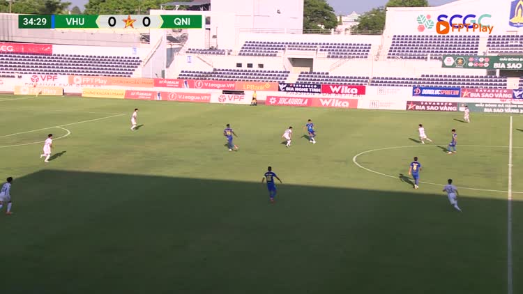 Highlight ĐH Văn Hiến 1-1 Quảng Ninh: Rượt đuổi kịch tính, chia điểm đáng tiếc