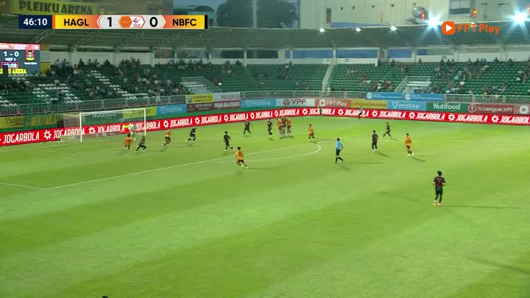 Highlight HAGL 1-2 Ninh Bình: Siêu phẩm của Văn Thuận