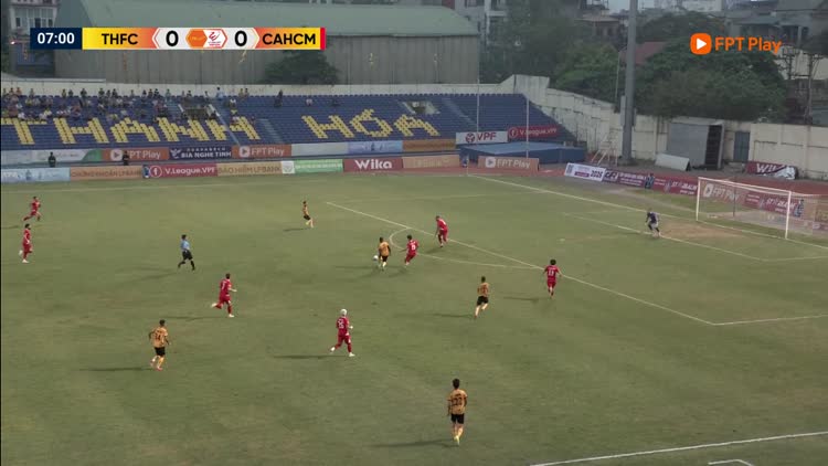 Highlight Thanh hóa 4-0 CLB Công an TP.HCM: Tỷ số khó tin