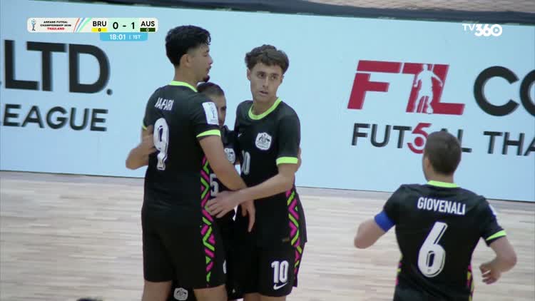 Highlight đội tuyển Brunei 1-13 Úc: Thế trận một chiều