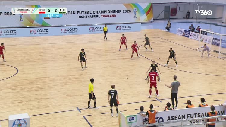 Highlight đội tuyển futsal Indonesia 3-2 Úc: Vào bán kết với ngôi nhất bảng