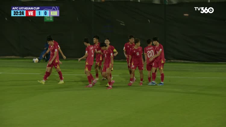 Highlight U.17 Việt Nam 1-4 U.17 Hàn Quốc: Thua ngược đáng tiếc