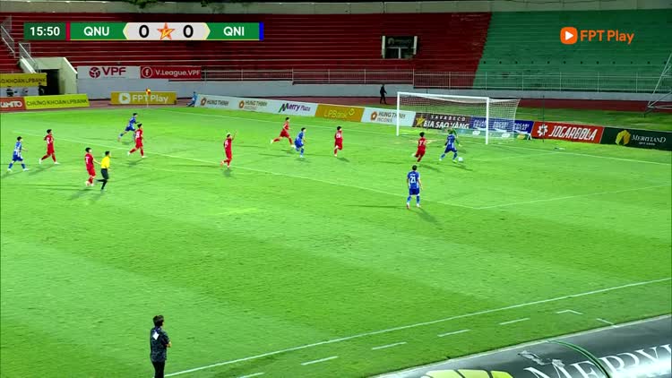 Highlight Quy Nhơn United 1-1 Quảng Ninh: Tốp 3 lại đổi chủ