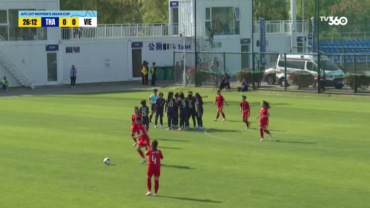 Highlight U.17 nữ Việt Nam 2-2 Thái Lan: Rượt đuổi kiên cường