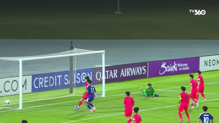 Highlight U.17 Nhật Bản 3-2 U.17 Trung Quốc: Ngôi vương kịch tính