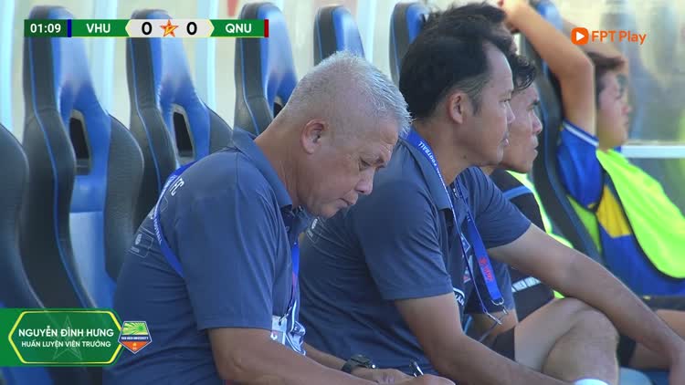 Highlight ĐH Văn Hiến 1-1 Quy Nhơn United: Chia điểm, mất tốp 3