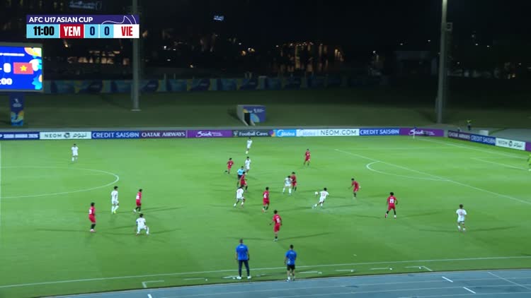 Highlight U.17 Việt Nam 1-0 U.17 Yemen: Quang Hưng tỏa sáng