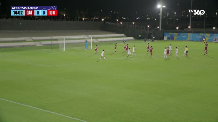 Highlight U.17 Indonesia 0-1 U.17 Qatar: Trả giá vì phung phí cơ hội