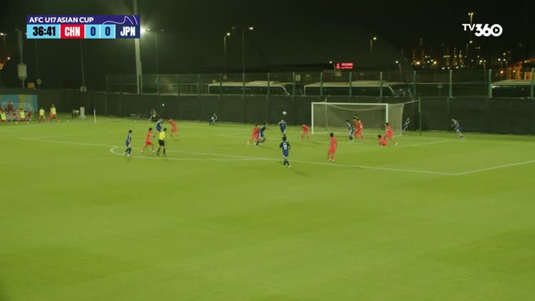 Highlight U.17 Nhật Bản 2-1 U.17 Trung Quốc: Khẳng định đẳng cấp