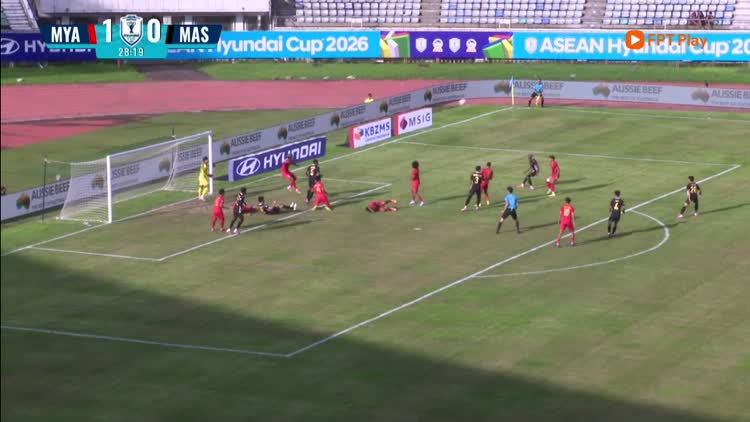Highlight đội tuyển Myanmar 1-2 Malaysia: Ngược dòng kịch tính | ASEAN Cup 2026