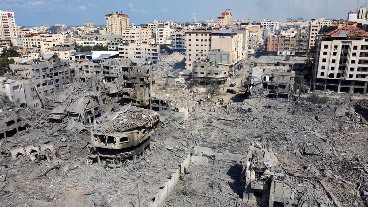 Gaza tan hoang sau khi Israel không kích ác liệt chưa từng có