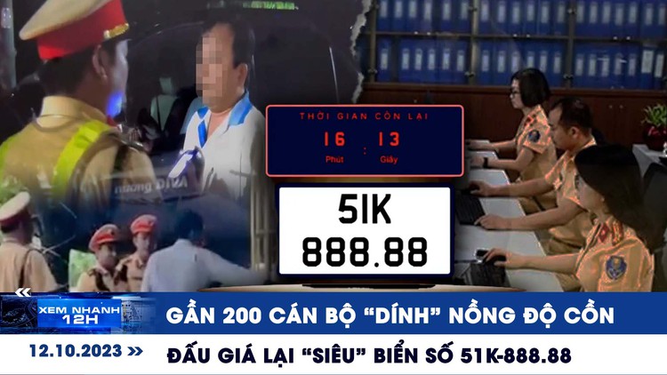 Xem nhanh 12h: Khẩn cấp ứng phó mưa lũ miền Trung | Đấu giá lại ‘siêu’ biển số 51K-888.88