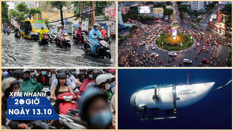 Xem nhanh 20h ngày 13.10: Ám ảnh kẹt xe vòng xoay Dân Chủ | Đường phố Đà Nẵng ngập như sông
