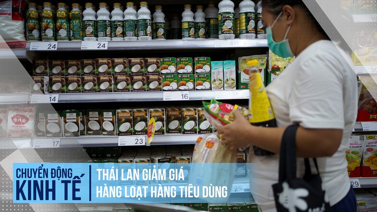 Thái Lan giảm giá hàng loạt hàng tiêu dùng để kích cầu