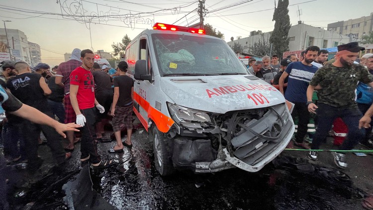 Các bệnh viện Gaza cũng trở thành mục tiêu tấn công của Israel