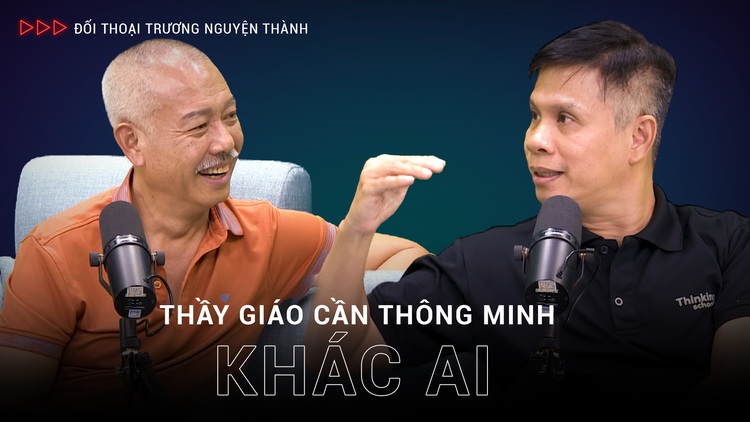 Tranh luận về năng lực thầy giáo trong thời đại công nghệ: Thầy giáo cần thông minh khác AI