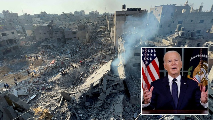 Tổng thống Biden chịu áp lực lớn khi Israel tấn công mạnh Gaza để trả đũa Hamas