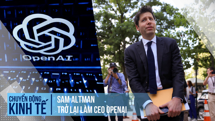 Sam Altman trở lại làm CEO OpenAI