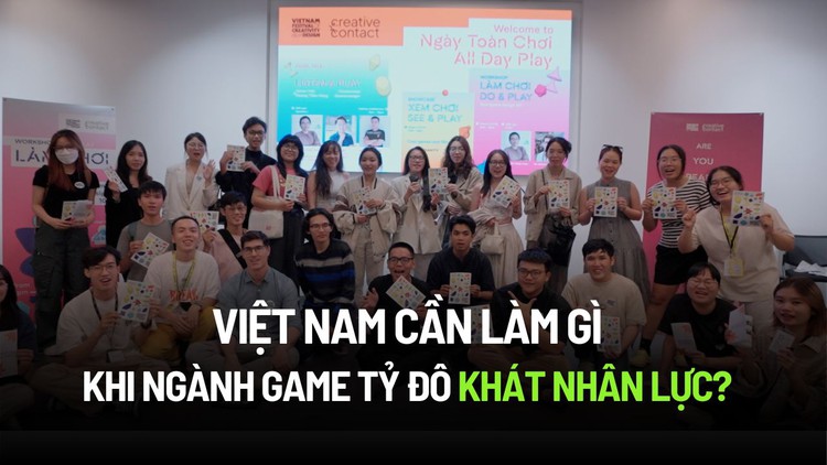 Việt Nam cần làm gì khi ngành game tỷ USD khát nhân lực?