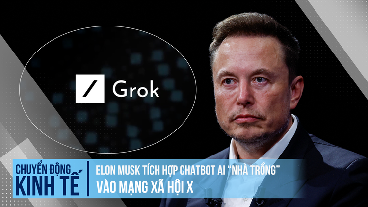 Elon Musk tích hợp chatbot AI 'nhà trồng' vào mạng xã hội X