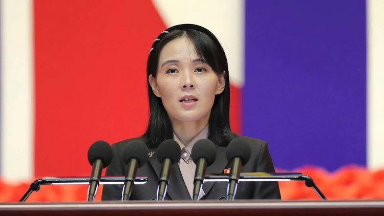 Em gái nhà lãnh đạo Kim Jong-un nói Mỹ 'hai mặt' khi tăng hoạt động quân sự