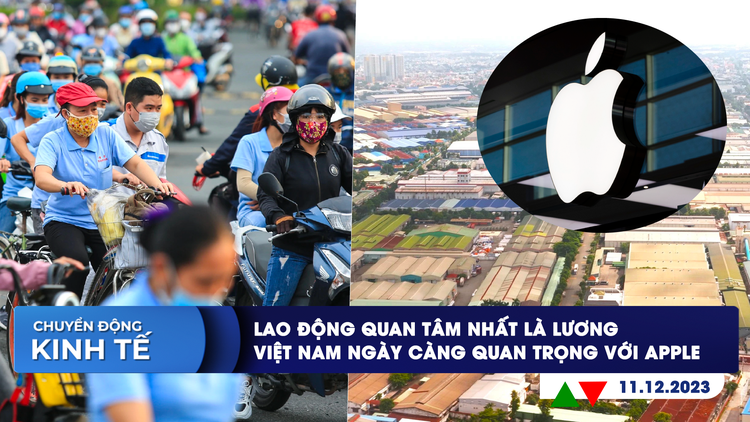 CHUYỂN ĐỘNG KINH TẾ ngày 11.12: TP.HCM mời 100 KOLs cùng bán hàng | Việt Nam ngày càng quan trọng với Apple