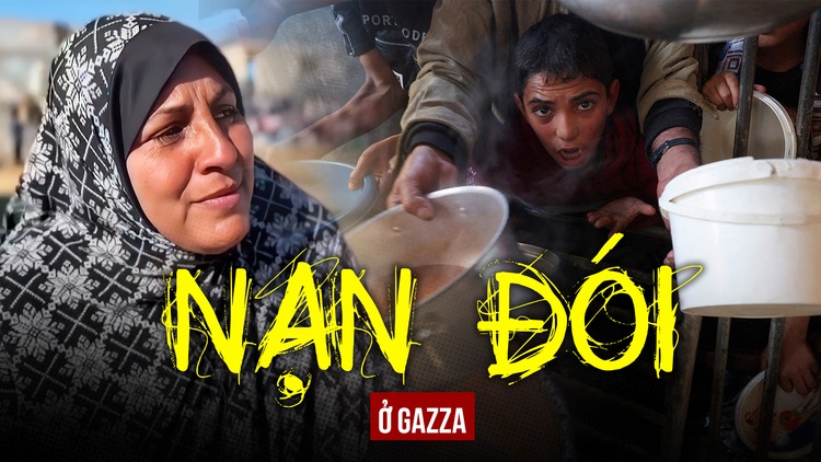 Người Gaza chịu đói khi chiến sự ảnh hưởng cứu trợ