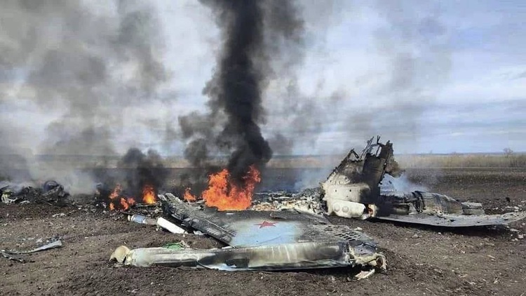 Ukraine khoe 'chiến dịch xuất sắc' bắn rơi 3 chiếc Su-34 của Nga