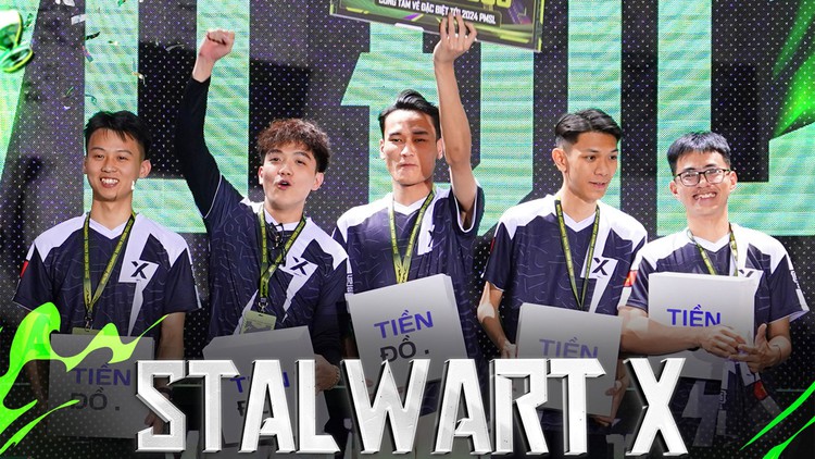 StalWart X lên ngôi vô địch giải đấu game PUBG Mobile danh giá nhất Việt Nam
